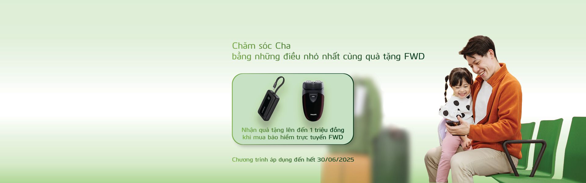 LÁ CHẮN VỮNG VÀNG, BÌNH AN BÊN CHA